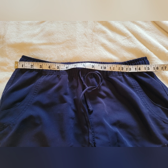 Excel blue scrub pants for women. Size medium. - Picture 4 of 5